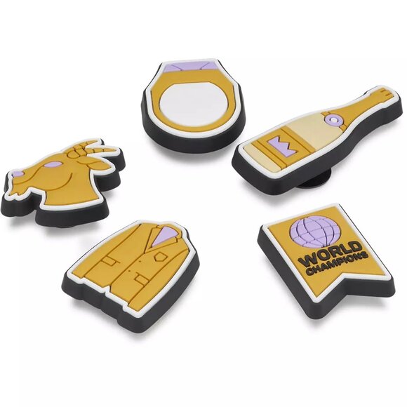 NWT Crocs Winner Jibbitz Charms Original 5 Pack (10012123) *RETAIL $20* - Picture 10 of 11